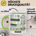 Klassikkennerin Geschenk Becher Tasse Gott Schuf Alle Menschen Gleich Nur Die Besten Durfeten Klassikkennerin Werden Geschenkidee Lustig Grün Trendation