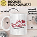 Martina Tasse Geschenk Ich Bin Vollkommen Martina Geschenkidee Geburtstag Weiß Trendation