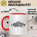Lieselotte Tasse Ruhe Bewahren! Lieselotte Regelt Das! Geschenk Rot Trendation