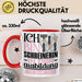 Schreinerin Ausbildung Start Geschenk Tasse Ich Bin Schreinerin In Der Ausbildung Ich Darf Das Kaffee-Becher Geschenkidee Rot Trendation
