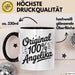 Angelika Tasse Geschenk Original 100% Angelika Geschenkidee Geburtstag Schwarz Trendation