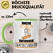 Skateboarderin Tasse Geschenk Becher Stark Attraktiv Furchtlos Skateboarderin Lustige Geschenkidee Grün Trendation