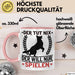 Hund Tasse Geschenk Kaffee-Becher Hunde-Besitzer Geschenkidee Rosa Trendation