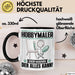 Hobbymaler Tasse Geschenk für Hobbymaler Der Mann Der Alles Kann Geschenkidee zum Geburtstag Schwarz Trendation