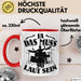 Schlagzeug-Spieler Geschenk Drummer Tasse Geschenkidee Spruch Ja Das Muss So Laut Schlagzeuger Rot Trendation
