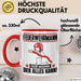Feuerwehrmann Tasse Geschenk für Feuerwehrmann Der Mann Der Alles Kann Geschenkidee zum Geburtstag Rot Trendation