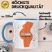 Werdende Mama Tasse Geschenk Lustige Geschenkidee Spruch Für Bald Mütter Blau Trendation