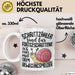 Schnecken-Liebhaber Tasse Geschenk Schrittzähler Sind Für Fortgeschrittene Ich Starte Mit Dem Bewegungsmelder Weiß Trendation