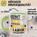 Läufer Geschenk Lustiger Spruch für Läufer Geschenkidee Bester Läufer Der Welt Grün Trendation