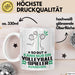 Volleyballspieler Geschenk Tasse So Gut Kann Nur Ein Volleyballspieler Aussehen Geschenkidee Kaffee-Becher Weiß Trendation
