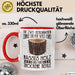 Holzarbeiter Tasse Geschenk Die 2 Schlimmesten Dinge Nasses Holz Und Trockene Kehle Schreiner Waldarbeiter Becher Rot Trendation