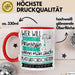 Naturforscherin Tasse Geschenk Spruch Wer Will Schon Prinzessin Sein Wenn Man Auch Naturforscherin Sein Kann Rot Trendation