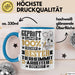 Tierheimmitarbeiter Geschenk Lustiger Spruch für Tierheimmitarbeiter Geschenkidee Bester Tierheimmitarbeiter Der Welt Blau Trendation