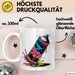 Graffiti Künstler Tasse Geschenkidee für Streetart Fan Weiß Trendation