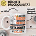 Gitarrist Geschenk Tasse Lustiger Spruch Erheben Sie Sich Der Gitarrist Betritt den Raum Weiß Trendation