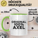 Axel Tasse Original 100% Axel Geschenk Grün Trendation