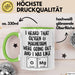 Chemielehrer Unterricht Tasse Geschenk Lustige Geschenkidee Spruch Ich Habe Gehört Dass Sauerstoff & Magnesium Ausgehen Grün Trendation