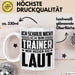 Trainer Tasse Geschenk Bester Fußball Basketball Coach Geschenkidee Ich Schreie Nicht Ich Bin Trainer Ich Rede So Laut Weiß Trendation