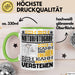 Naturfotograf Geschenk Kaffee-Tasse Geschenkidee für Naturfotograf Ich Bin Naturfotograf Ich Kann Es Dir Erklären Jedoch Nicht Für Dich Verstehen Spruch Lustig Grün Trendation
