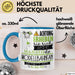 Modellbahnfan Tasse Geschenk Lustiger Spruch Bitte Erheben Sie Sich Seine Majestät Die Modellbahnfan Betritt Den Raum Blau Trendation