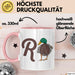 Rentner Pensionär Sarkasmus Ente Tasse Geschenk Lustige Geschenkidee Spruch Rosa Trendation