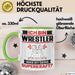 Wrestler Tasse Geschenk für Wrestler Geburtstag Lustiger Spruch Kaffee-Becher Was Ist Deine Superkraft Grün Trendation