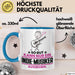 Indie-Musiker Geschenk Tasse So Gut Kann Nur Ein Indie-Musiker Aussehen Geschenkidee Kaffee-Becher Blau Trendation