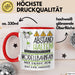 Modellbahnfan Tasse Geschenk Lustig Abstand Halten Hochleistungs-Modellbahnfan Mit Drang Zur Perfektion Bei Der Arbeit Rot Trendation