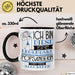 Popsängerin Tasse Geschenk Ich Bin Diese Eine Legendäre Popsängerin Von Der Alle Reden Geschenkidee Geburtstag Weihnachten Schwarz Trendation