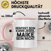 Maike Tasse Perfekt Sein Kann Jeder, Maike Sein Nicht Geschenk Rosa Trendation