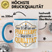 Praktikant Tasse Geschenk Für Praktikanten Kaffee-Becher Geschenkidee Geprüfte Qualität Blau Trendation