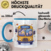 Busfahrer Tasse Geschenk Lustige Geschenkidee Spruch Für Öffentlichen Verkehr Helden Blau Trendation