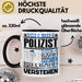 Polizist Geschenk Tasse Geschenkidee für Polizist Geburtstag Lustiger Spruch Ich Bin Polizist Ich Kann Es Dir Erklären Aber Nicht Für Dich Verstehen Schwarz Trendation