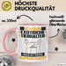 Exotische Tierhalter Tasse Geschenk für Exotische Tierhalter Geburtstag Lustiger Spruch Kaffee-Becher Was Ist Deine Superkraft Rosa Trendation