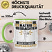 Naturbeobachter Tasse Geschenk für Naturbeobachter Geburtstag Lustiger Spruch Kaffee-Becher Was Ist Deine Superkraft Grün Trendation
