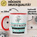 Country-Musikerin Weil Es Keinen Schöneren Beruf Gibt Tasse Geschenk für Eine Country-Musikerin Lustig Rot Trendation