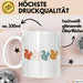 Eichhörnchen Tierliebhaber Tasse Geschenk Lustige Geschenkidee Spruch Weiß Trendation