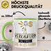 Verkäuferin Geschenk Tasse Becher Die Frau Die Allen Kann Geschenkidee für eine Verkäuferin Lustig Grün Trendation
