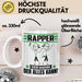 Rapper Tasse Geschenk für Rapper Der Mann Der Alles Kann Geschenkidee zum Geburtstag Weiß Trendation