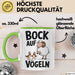 Lustige Tasse Geschenk Bock Auf Voegeln Geschenkidee Witzig Erwachsene Grün Trendation