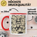 Comic Künstler Tasse Geschenk Lustige Geschenkidee Spruch Für Panel Geschichtenerzähler Rot Trendation