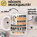 Raptexter Geschenk Tasse Lustiger Spruch Erheben Sie Sich Der Raptexter Betritt den Raum Weiß Trendation