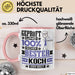 Koch Geschenk Lustiger Spruch für Koch Geschenkidee Bester Koch Der Welt Rosa Trendation