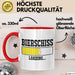 Bierschiss Loading Tasse Geschenk Der Morgen Danach Rot Trendation