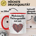 Medizinischer Assistent Arzt Tasse Geschenk Lustige Geschenkidee Spruch Medizinische Fachangestellte Mit Viel Heart Rot Trendation