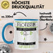 Flötistin Und Prinzessin Tasse Geschenk Für Eine Flötistin Geburtstag Was Ist Deine Superkraft Blau Trendation