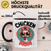 Huhn Tier Bauer Tasse Becher Geschenk Lustige Geschenkidee Spruch Hühnermama Trendation