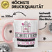 Songtexterin Weil Es Keinen Schöneren Beruf Gibt Tasse Geschenk für Eine Songtexterin Lustig Rosa Trendation