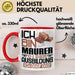 Maurer Ausbildung Tasse Geschenk Ich Bin Maurer In Der Ausbildung Ich Darf Das Geschenkidee Spruch Rot Trendation
