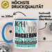 Bäckerin Ausbildung Start Geschenk Tasse Ich Bin Bäckerin In Der Ausbildung Ich Darf Das Kaffee-Becher Geschenkidee Blau Trendation